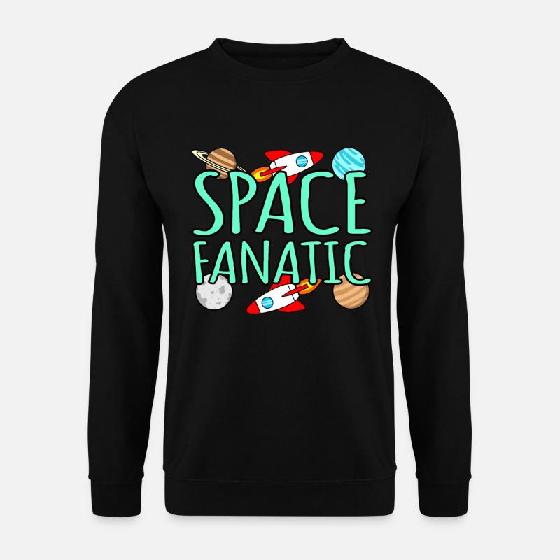 Weltraum - Unisex Pullover - Schwarz