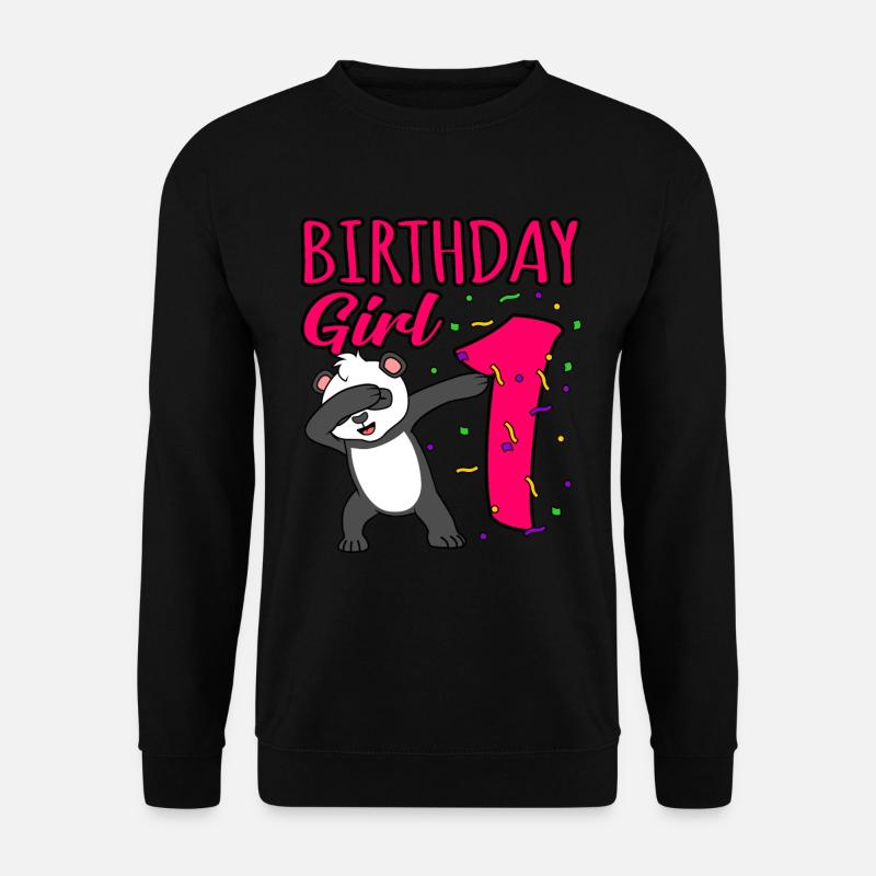 1. Geburtstag - Unisex Pullover - Schwarz