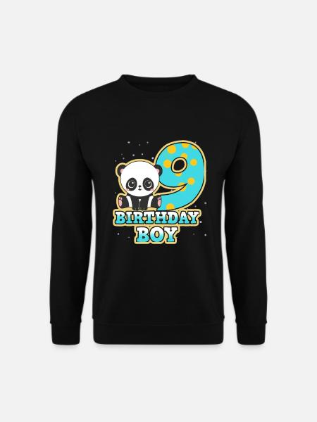 Birthday 9 - Unisex Sweatshirt - black