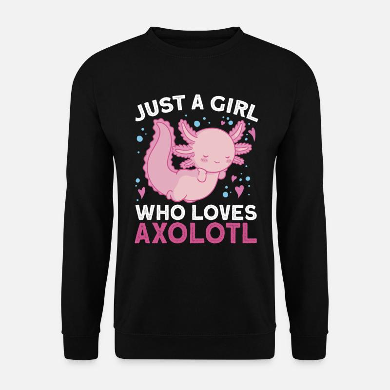 Axolotl - Unisex Sweatshirt - black