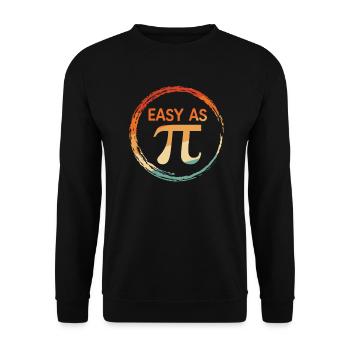 Mathematics - Unisex Sweatshirt - black - Front - Alina (178cm) & Michal (187cm)