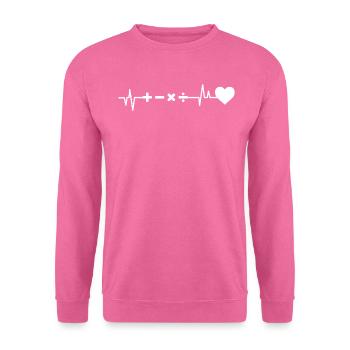 Mathematik - Unisex Pullover - Pink - Vorne