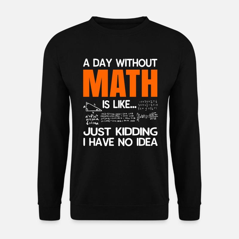 Mathematik - Unisex Pullover - Schwarz