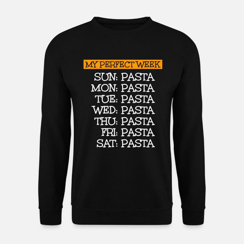 Pasta - Unisex Pullover - Schwarz