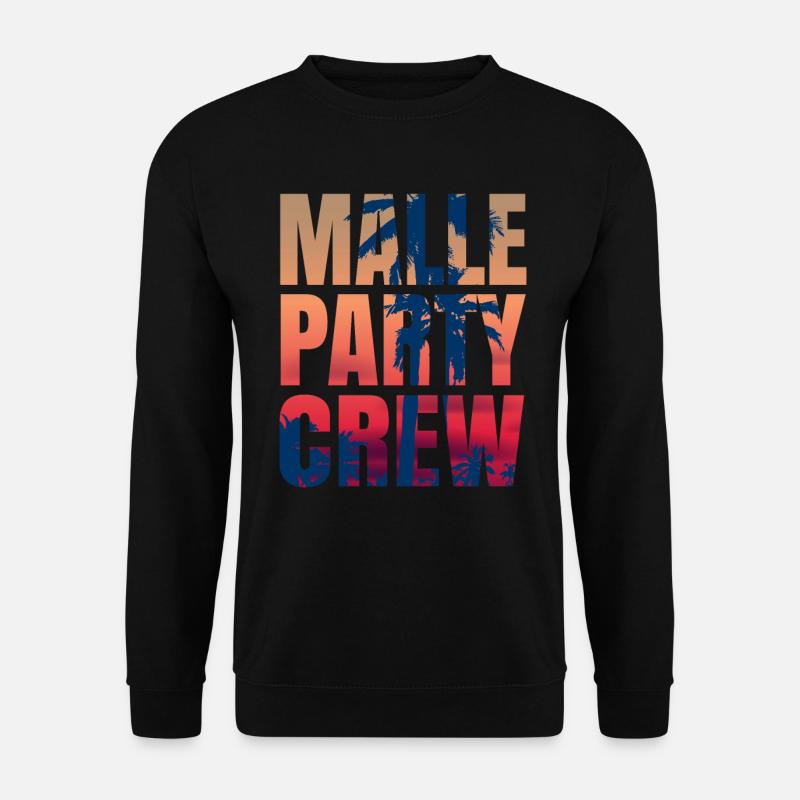 Malle party crew gift - Unisex Sweatshirt - black