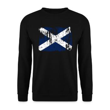 Teneriffa flaggen geschenk - Unisex Pullover - Schwarz - Vorne - Alina (178cm) & Michal (187cm)