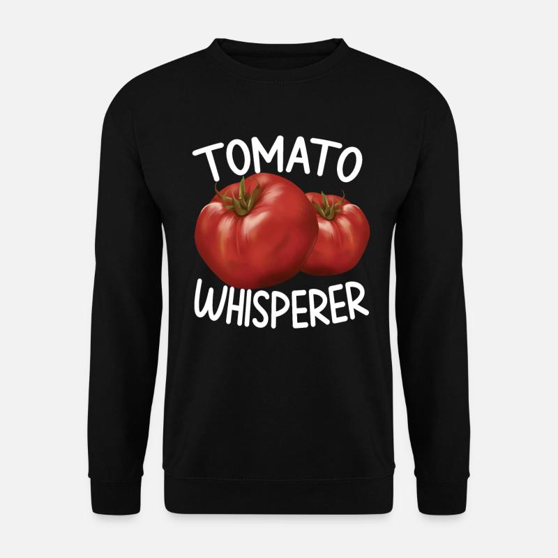 Tomatenflüsterer Geschenk - Unisex Pullover - Schwarz
