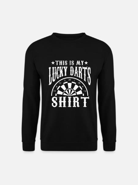 Darts Darts Player Darts Darts Darts Disc - Unisex Sweatshirt - black