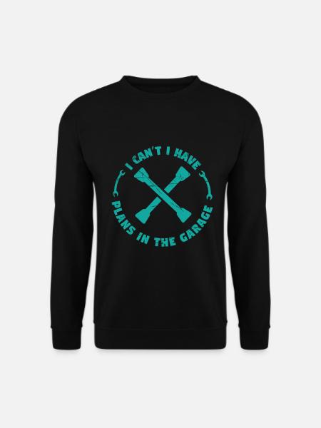 Mechaniker KFZ Schrauber Mechatroniker Auto - Unisex Pullover - Schwarz