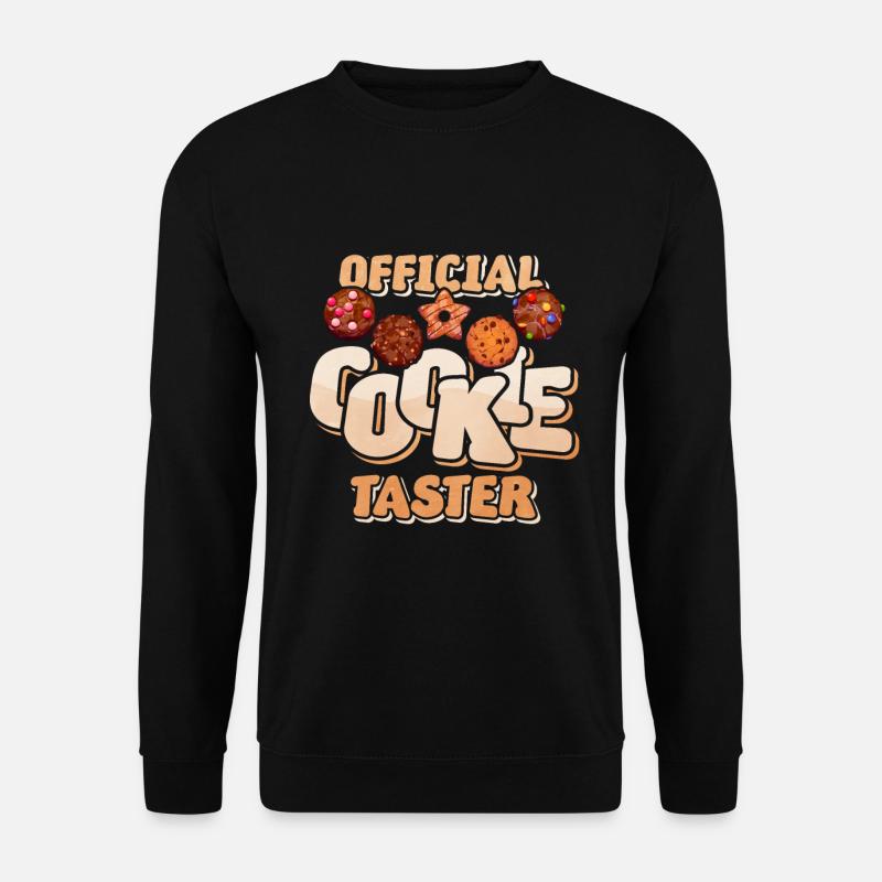 Cadeau de dégustation de biscuits - Sweat-shirt Unisexe - noir