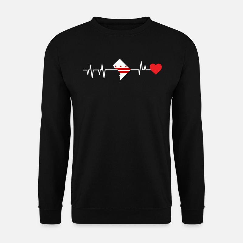 Washington skyline - Unisex Sweatshirt - black