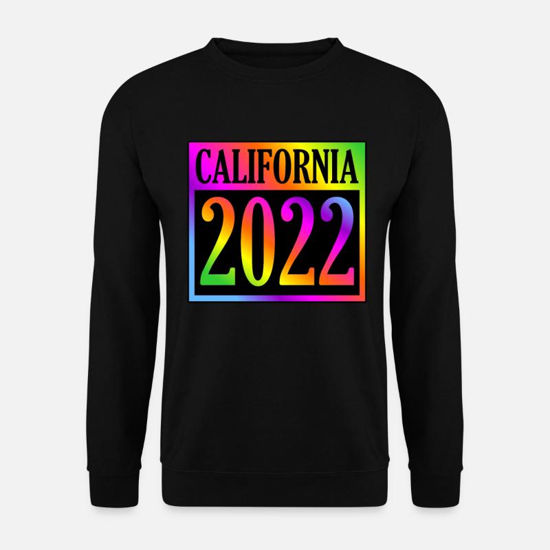 Kalifornien 2022 Geschenk - Unisex Pullover - Schwarz