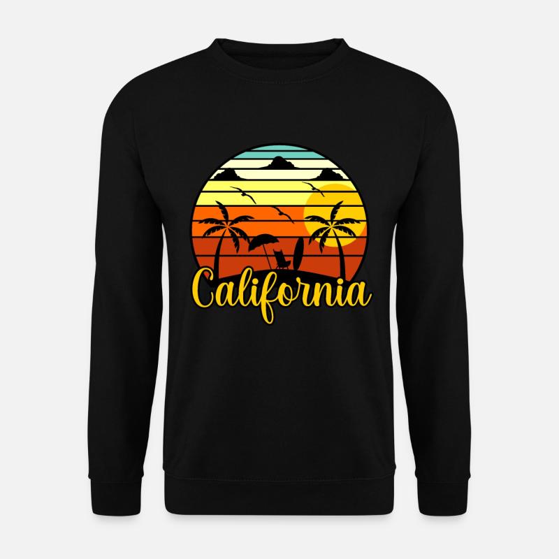 California sunset gift - Unisex Sweatshirt - black
