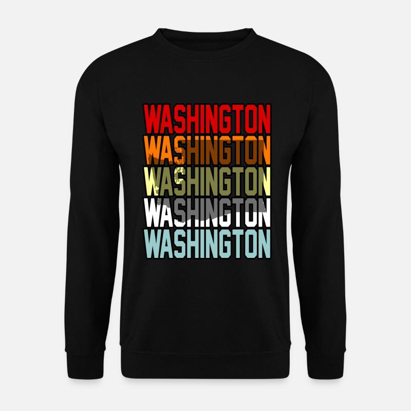 Visit Washington Gift - Unisex Sweatshirt - black