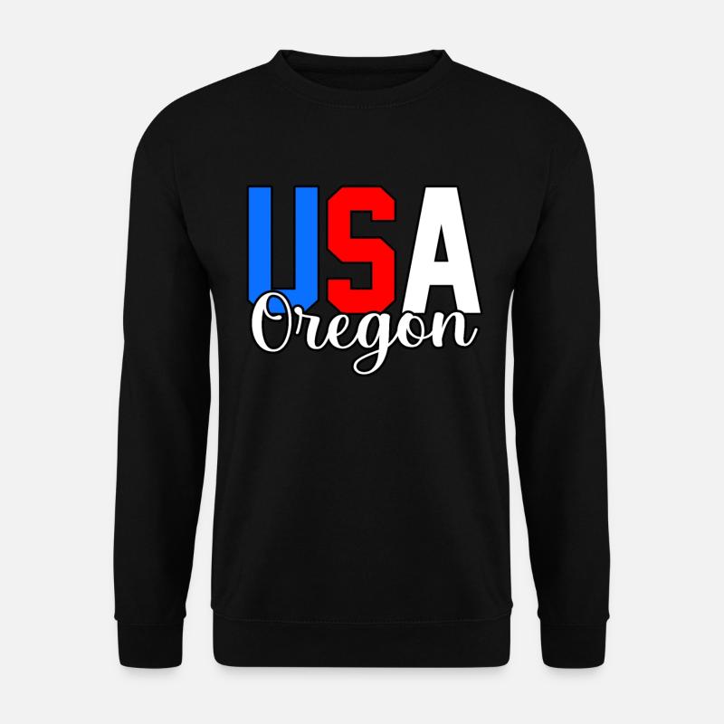 Usa oregon gift - Unisex Sweatshirt - black