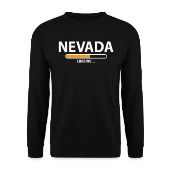 Nevada root gift - Unisex Sweatshirt - black - Front - Alina (178cm) & Michal (187cm)