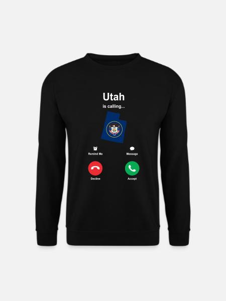 Utah - Unisex Sweatshirt - black