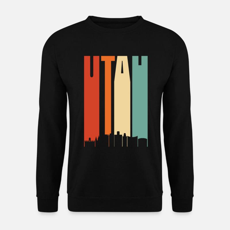 Utah - Unisex Pullover - Schwarz