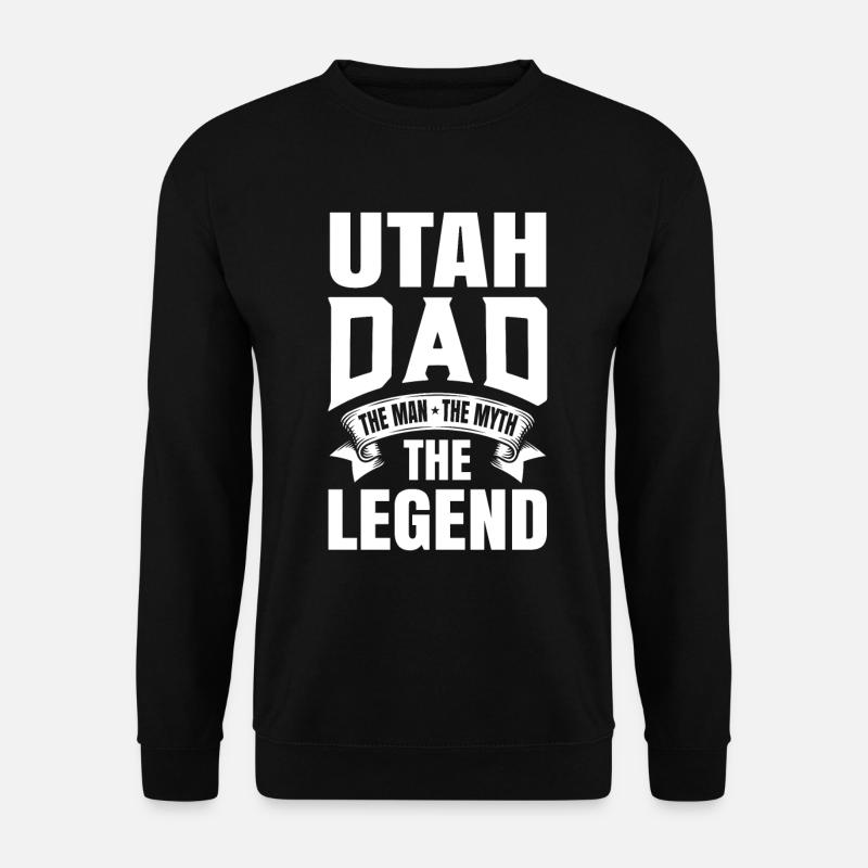 Utah - Unisex Pullover - Schwarz