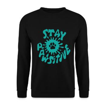 Dog Dog Lover Dog Owner Dog Lover - Unisex Sweatshirt - black - Front - Alina (178cm) & Michal (187cm)