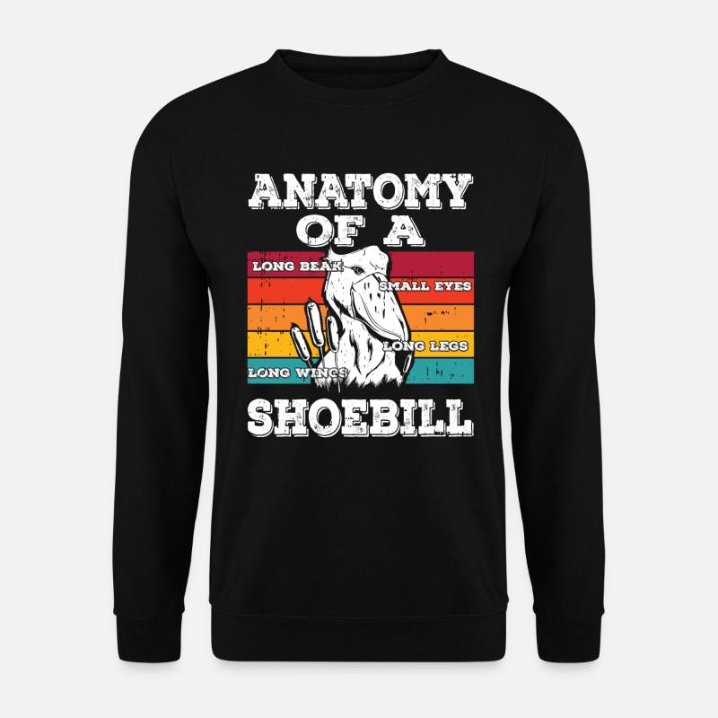 Liebt große afrikanische Vögel Design - Unisex Pullover - Schwarz