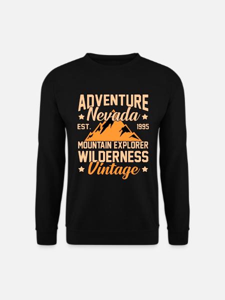 Adventure Nevada Gift - Unisex Sweatshirt - black