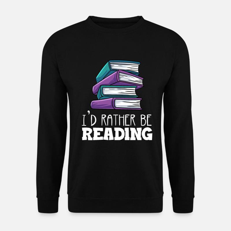 Lesen - Unisex Pullover - Schwarz