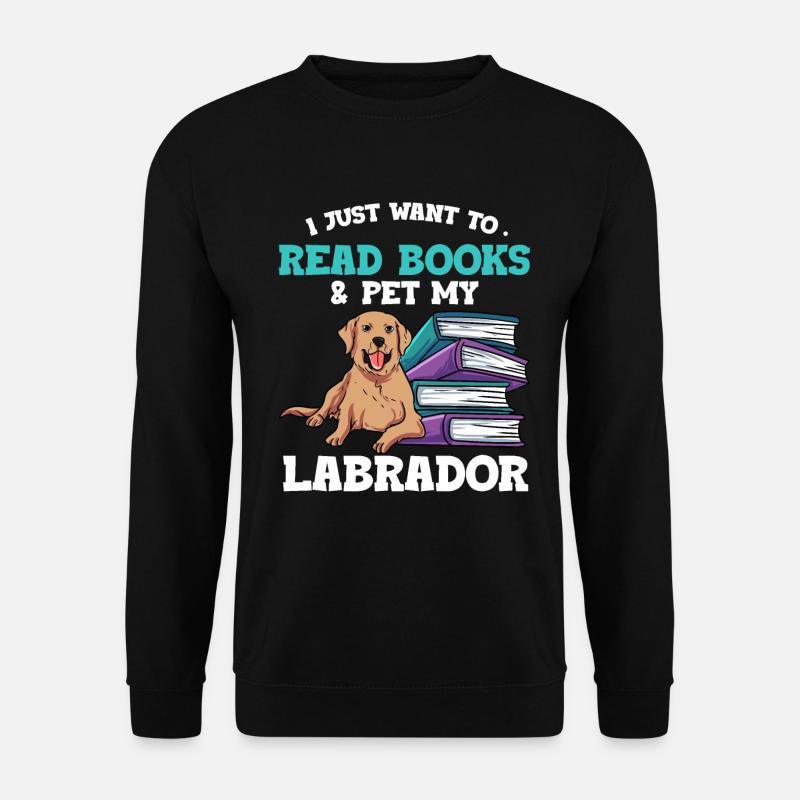 Lesen - Unisex Pullover - Schwarz