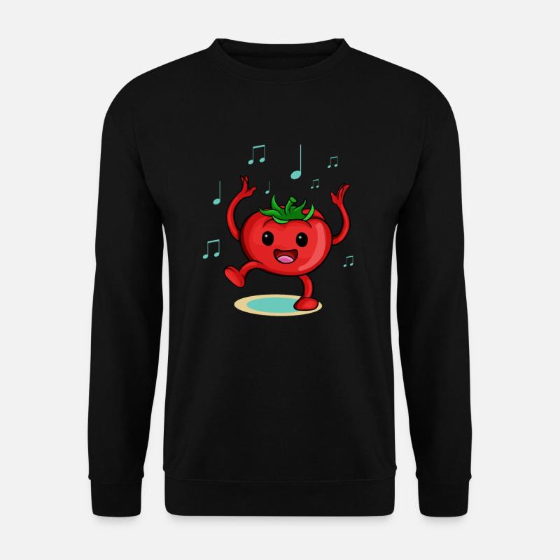 Lustiges Tomaten-Outfit - Unisex Pullover - Schwarz