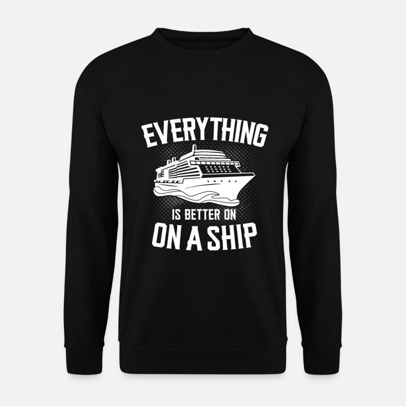 Kreuzfahrt - Unisex Pullover - Schwarz