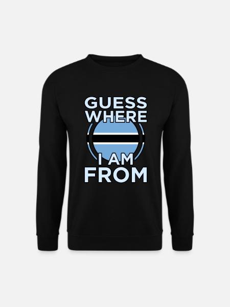 Botswana - Unisex Pullover - Schwarz