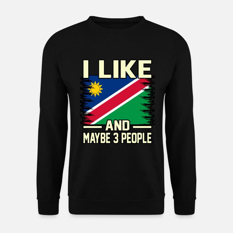 Namibia - Unisex Pullover - Schwarz