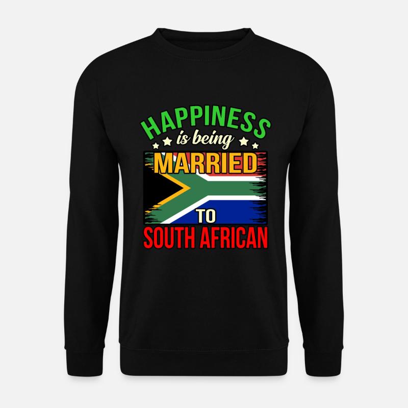 Südafrika - Unisex Pullover - Schwarz