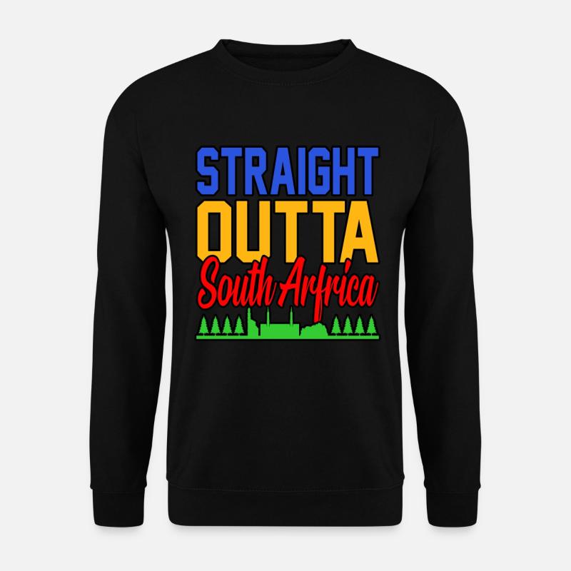 Südafrika - Unisex Pullover - Schwarz