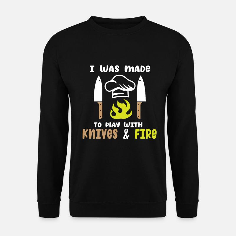 Cuisinier Chef étoilé Gastro Restaurant - Sweat-shirt Unisexe - noir