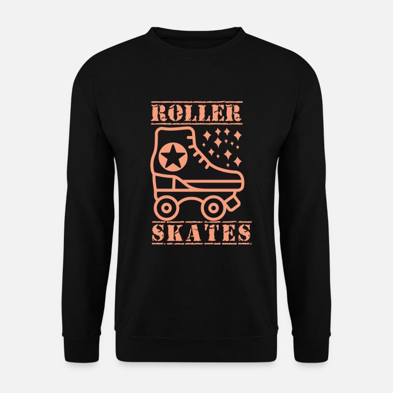 Rollers Rollers Patins à roues alignées - Sweat-shirt Unisexe - noir
