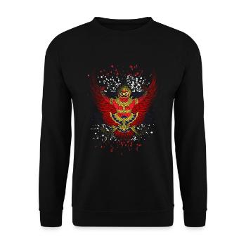 Thailand - Unisex Pullover - Schwarz - Vorne - Alina (178cm) & Michal (187cm)