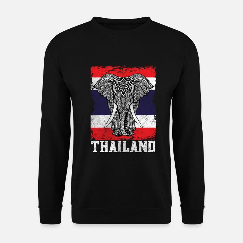 Thailand - Unisex Pullover - Schwarz