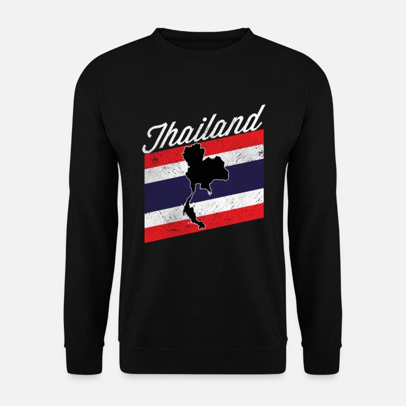 Thailand - Unisex Pullover - Schwarz