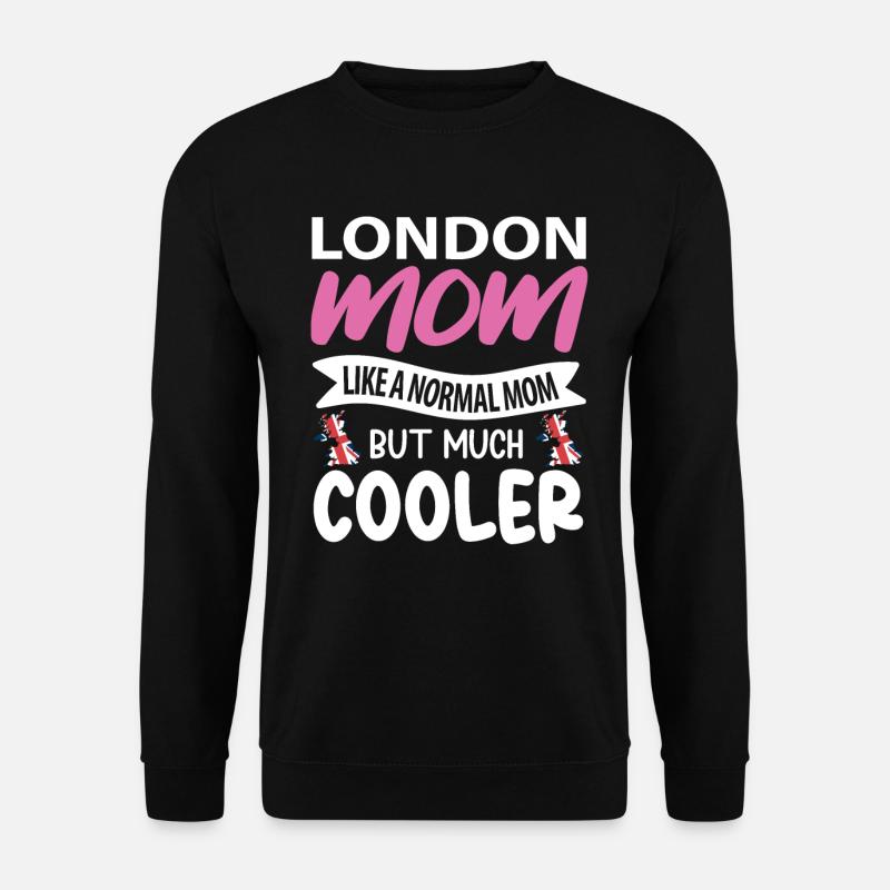 London - Unisex Pullover - Schwarz