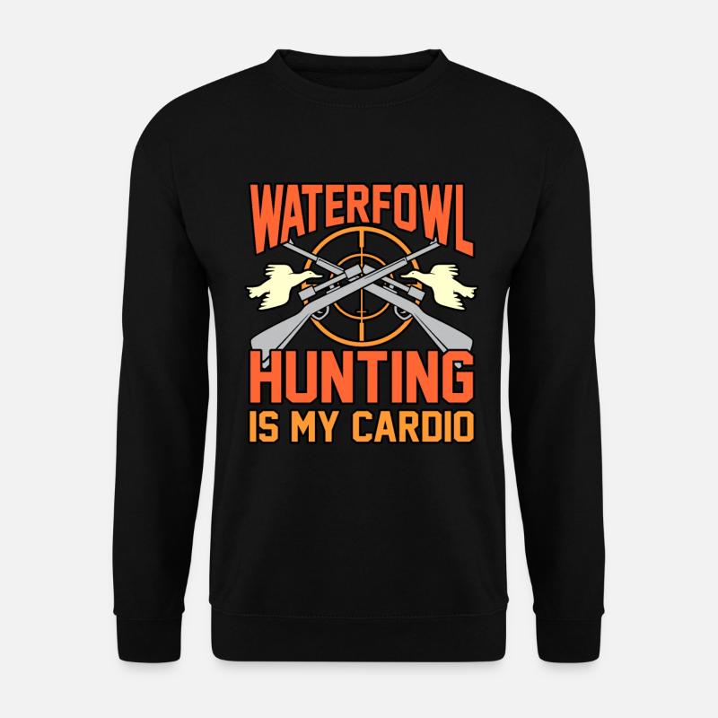 Geschenkidee für die Wasservogeljagd - Unisex Pullover - Schwarz
