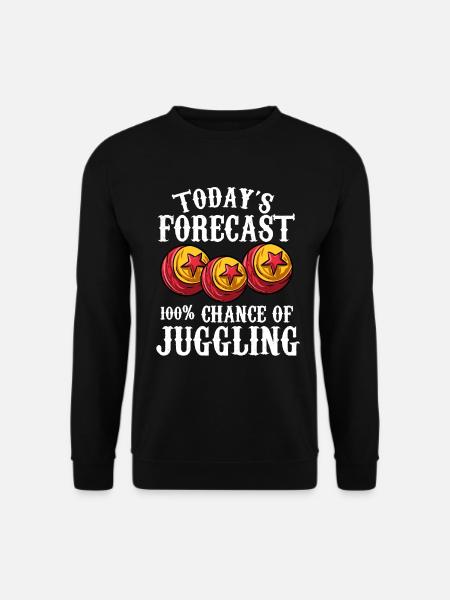 Jonglieren - Unisex Pullover - Schwarz