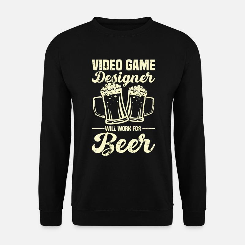 Video Game Designer - Unisex Pullover - Schwarz