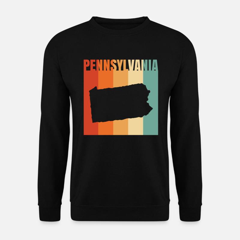 Schönheit Von Pennsylvania geschenk - Unisex Pullover - Schwarz