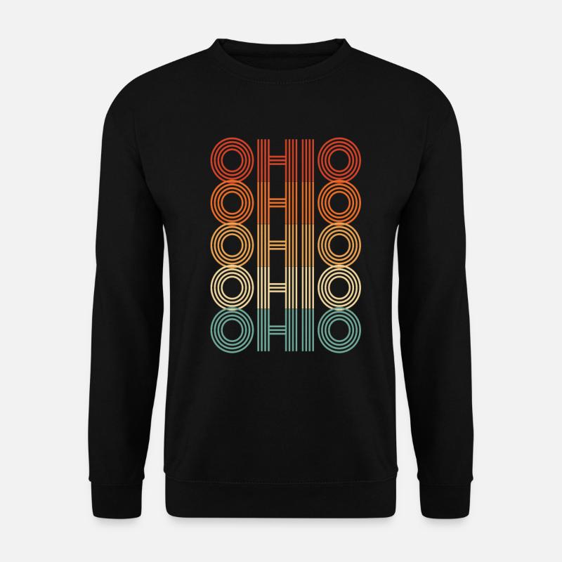 Ohio Einwohner Geschenk - Unisex Pullover - Schwarz