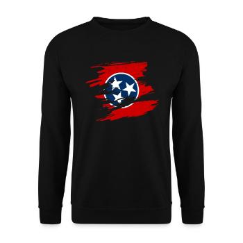 Tennessee fier cadeau - Sweat-shirt Unisexe - noir - Devant - Alina (178cm) & Michal (187cm)