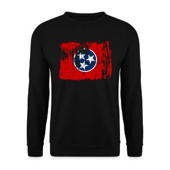 Tennessee Home Gift - Unisex Sweatshirt - black - Front - Alina (178cm) & Michal (187cm)