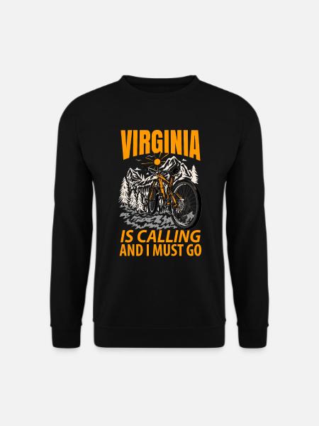 Cadeau d’aventurier de Virginie - Sweat-shirt Unisexe - noir