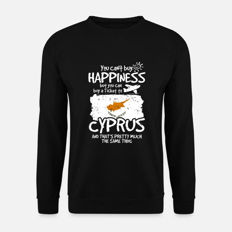 Zypern - Unisex Pullover - Schwarz