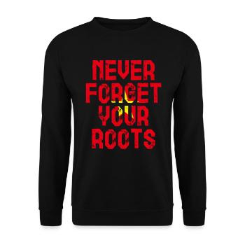 Vietnam Roots Cadeau - Sweat-shirt Unisexe - noir - Devant - Alina (178cm) & Michal (187cm)
